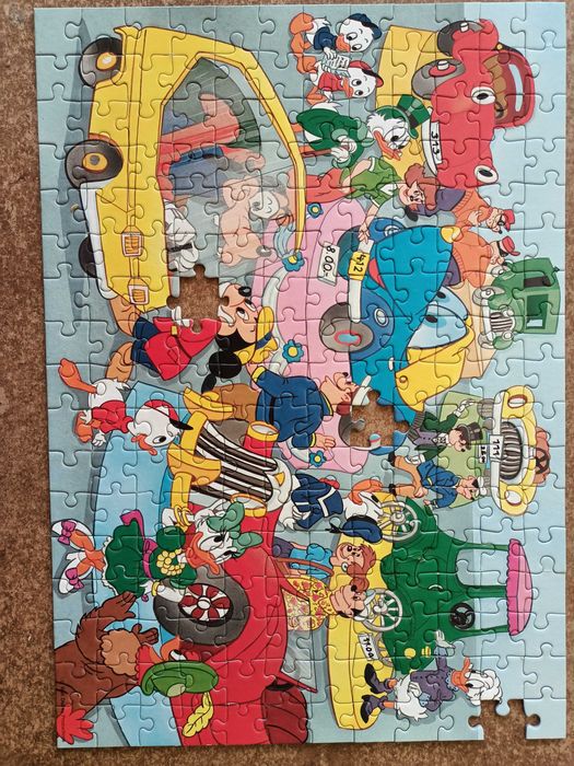 Puzzle Ravensburger Disney z roku 1986