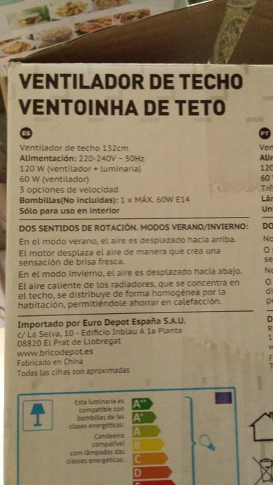 Candeeiro com ventoinha424492656818933763