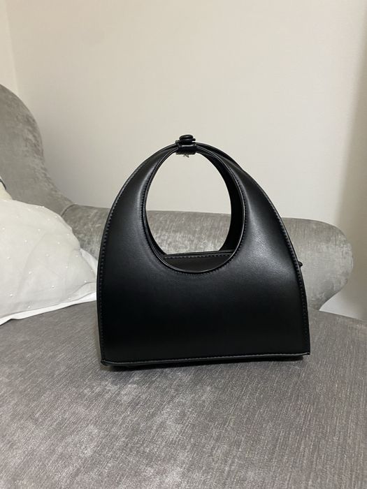 Zara mini city bag preta