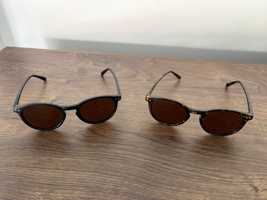oculos de sol redondos castanhos tigresa humps optics