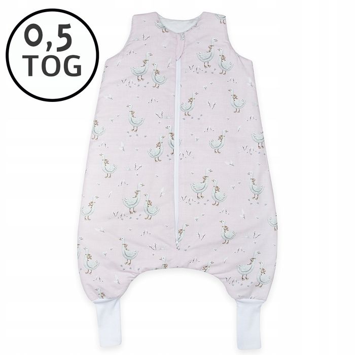 Letni Śpiworek Z Nogawkami 86-104 M Wzory!