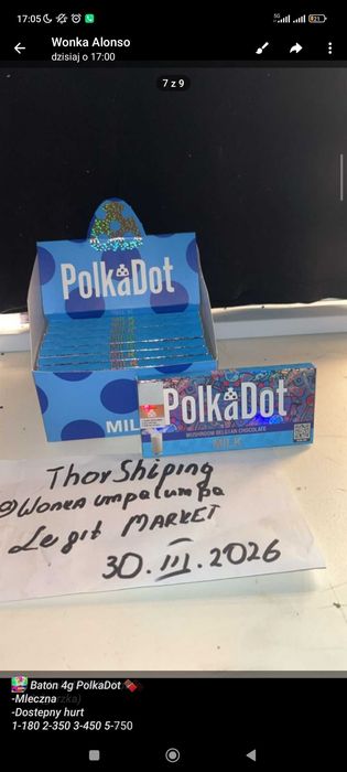 Magiczna Czekolada PolkaDot Baton