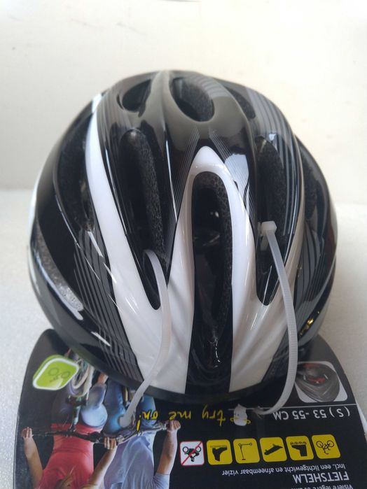 Шлем велосипедный Dunlop подросток 53-55см велошлем