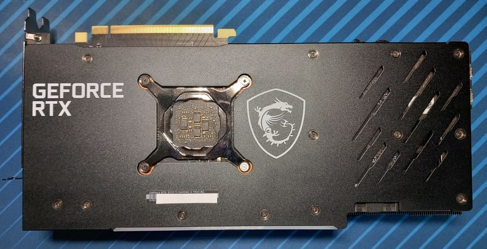 MSI RTX 3070 Ti GAMING X TRIO 8GB – Como Nova + Caixa