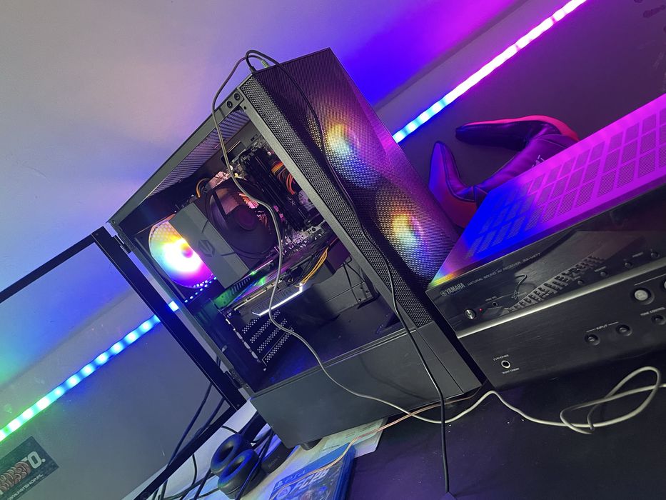 Komputer PC NVIDIA GeForce RTX 2060 SUPER 8GB 16 GB DDR4 Windows 11 AMD Ryzen 5 5500 465 SSD Monitor Asus TUF 24" 180 hz zamiana PS5 PRO iPhone 17 PRO