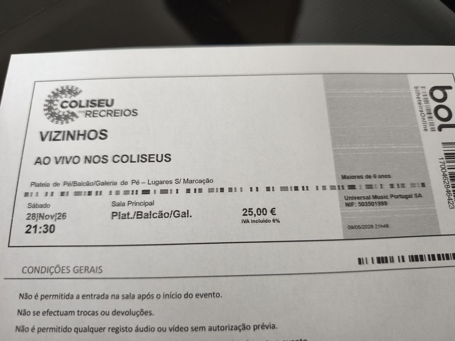 Concerto VIZINHOS