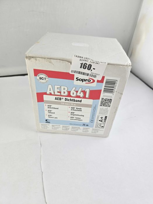 Taśma Uszczelniająca SOPRO AEB 641 120MMX25M
