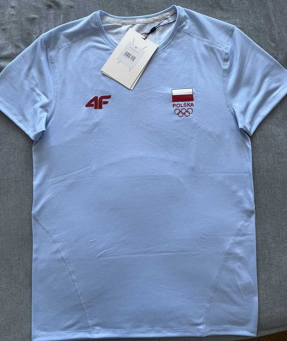 4F Koszulka funkcjonalna  - POLSKA Pekin 2022 - M - Olimpiada