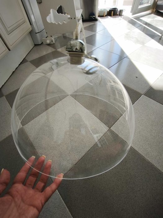 Candeeiro IKEA transparente