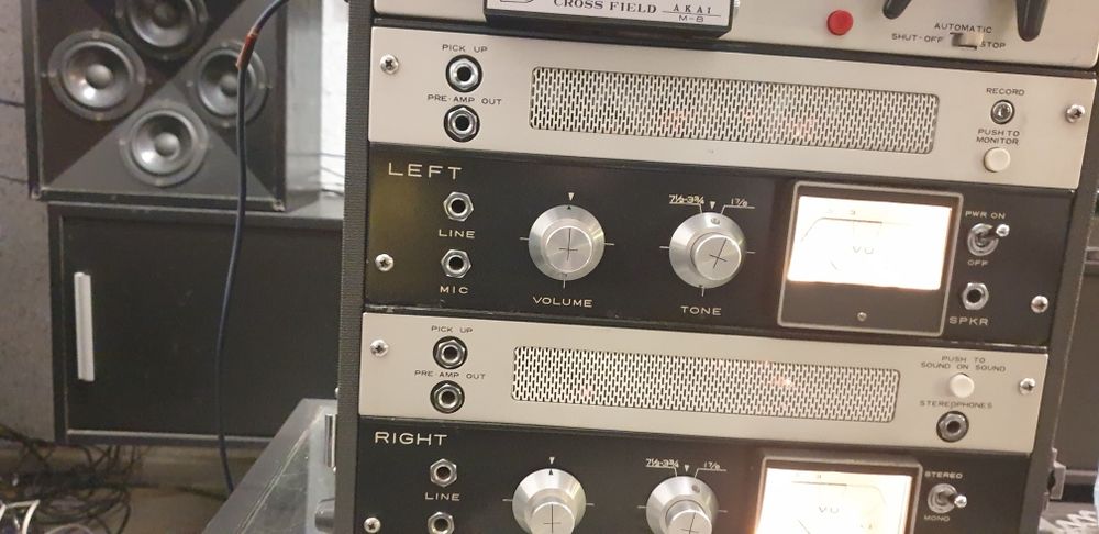 Akai M8 Lampa Magnetofon szpulowy