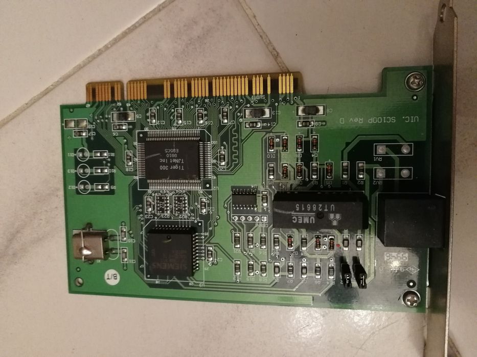 Placa de rede como nova