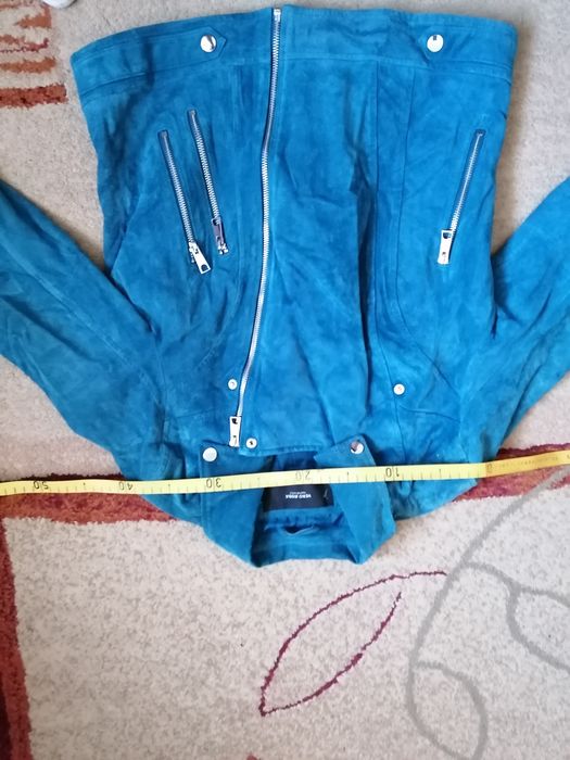 Kurtka vero moda zamsz e skora
