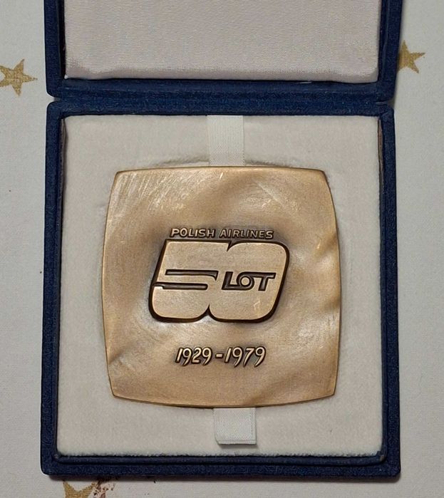 50 lat PLL LOT medal