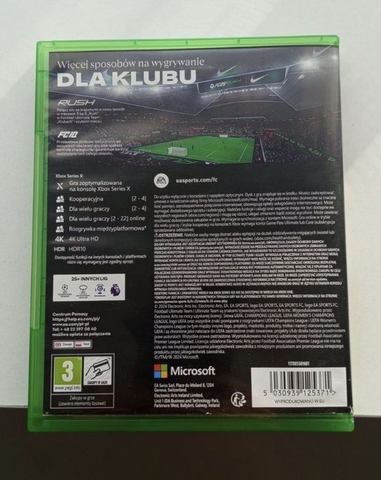 Fifa FC25 na xbox. POLSKA wersja !
