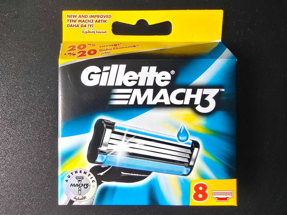 Ostrza MACH 3 – nożyki 8 szt.