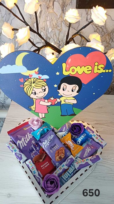 Подарункові бокси до 8 березня