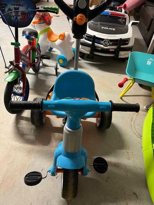 bicicleta criança/bébé de empurrar