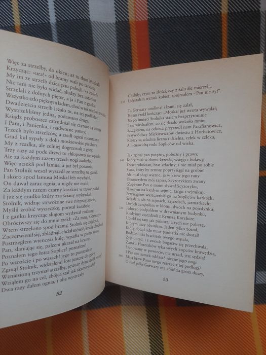 Pan Tadeusz seria złotego pióra dla kolekcjonerów