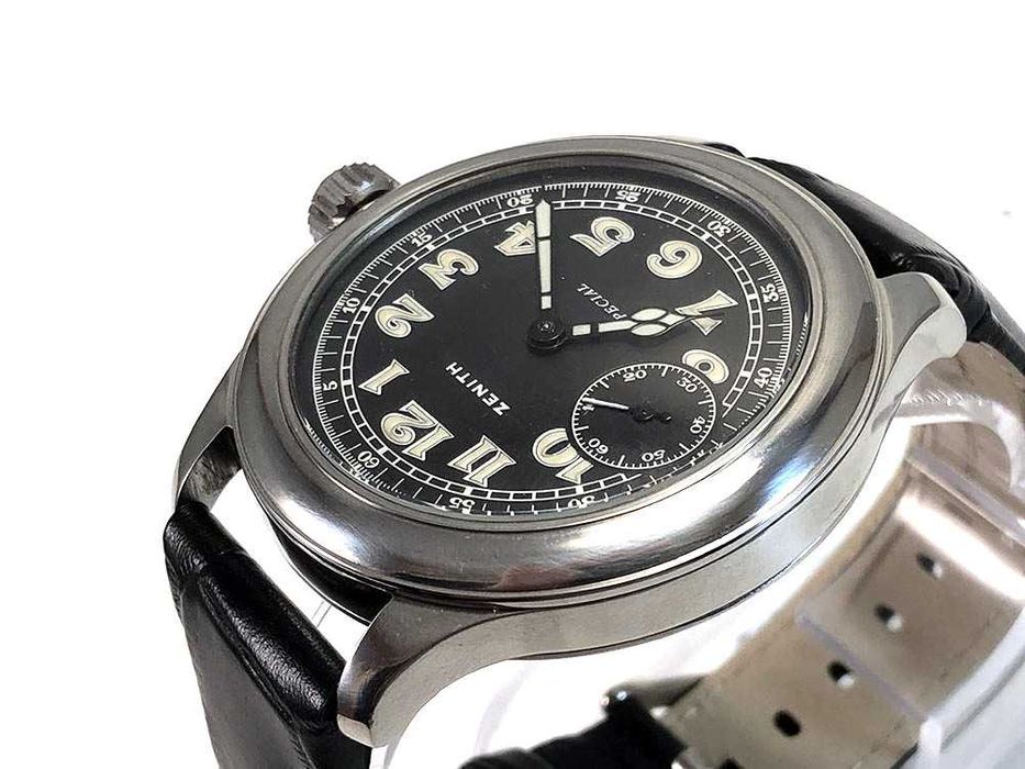 ZENITH , мужские наручные часы, милитари стиль