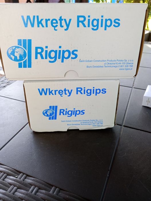 Wkręty rigips do płyty gk