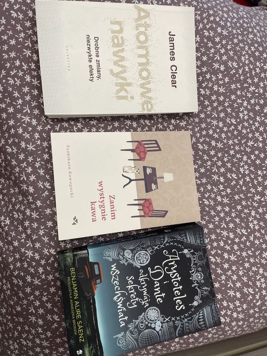 Atomowe nawyki, zanim wystygnie kawa, Arystoteles i Dante odkrywają se