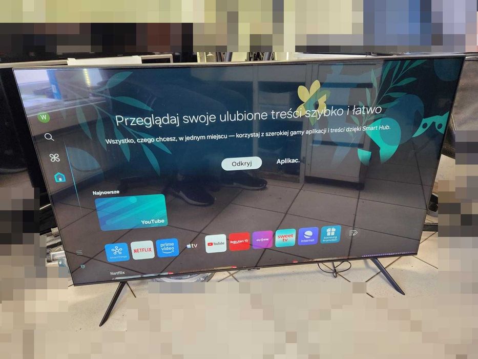 Telewizor Samsung UE55CU7192 Smart 4k karton