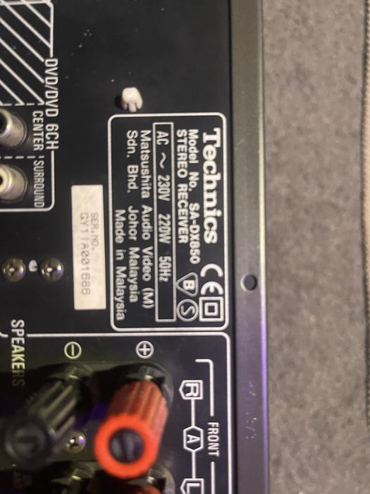 Technics SA-DX850