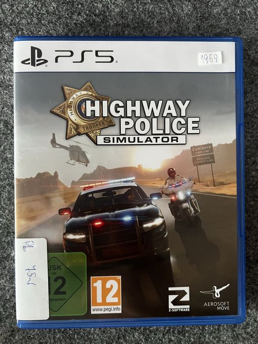 #1969 Highway police simulator ps5 playstation gra
