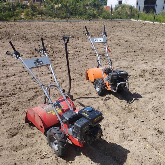 Prace ogrodnicze wertykulacja glebogryzarka koszenie traw nieużytków