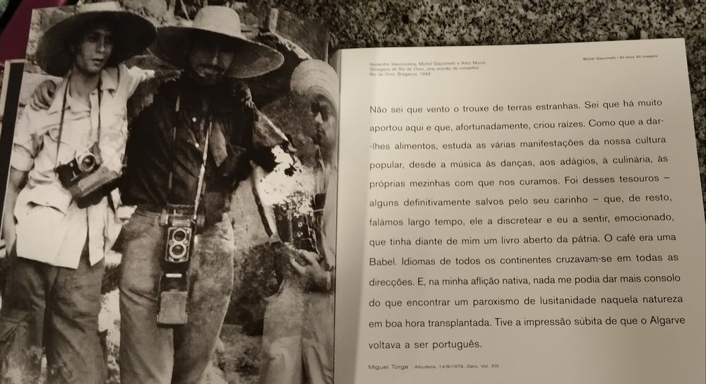 Livro 80 anos de imagens de Michel Giacometti