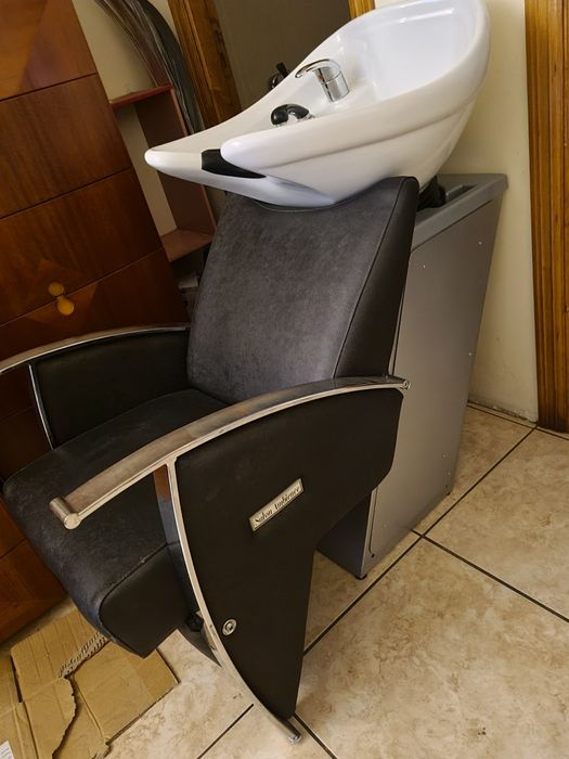 Rampa/cadeira de lavar cabelo