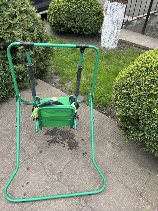 Дитяча гойдалка металева