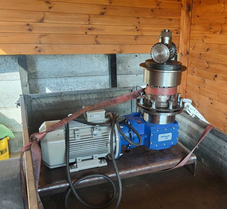 Peleciarka 11kW matryca 230mm rolki 130mm matryca stała / obrotowe rolki