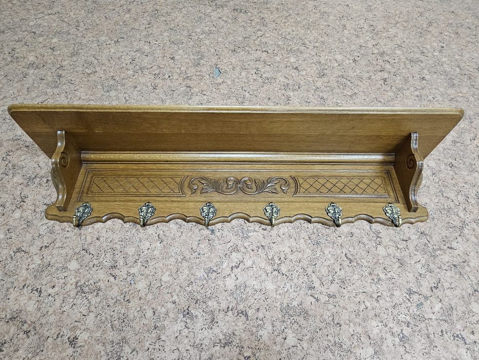 Ładny stylowy wieszak ścienny półka z Francji