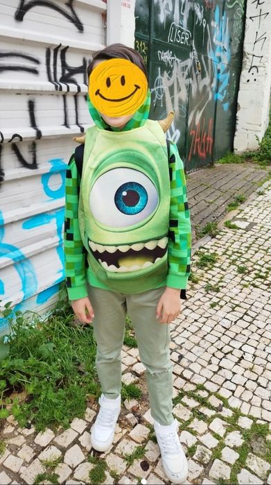Fantasia carnaval  Mike wazowski