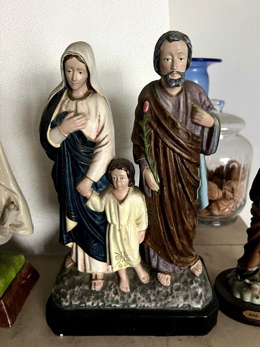 Conjunto de imagens religiosas