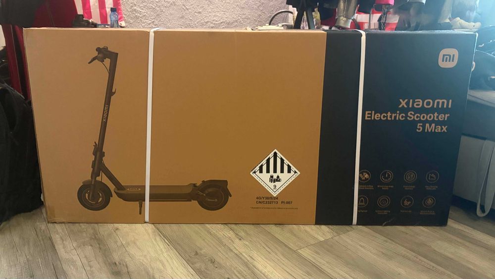 Xiaomi Electric Scooter 5 Max NOWA | Fabrycznie zapakowana | Oryginalne pudełko.