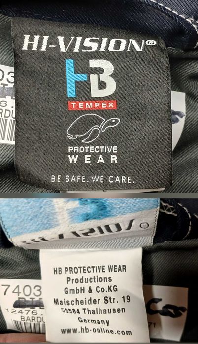 Чоловіча робоча куртка HI - Vision tempex protective wear