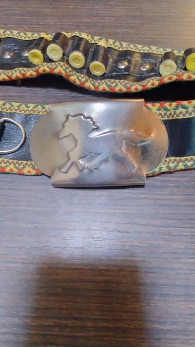 Пояс-патронташ с кобурой. СССР