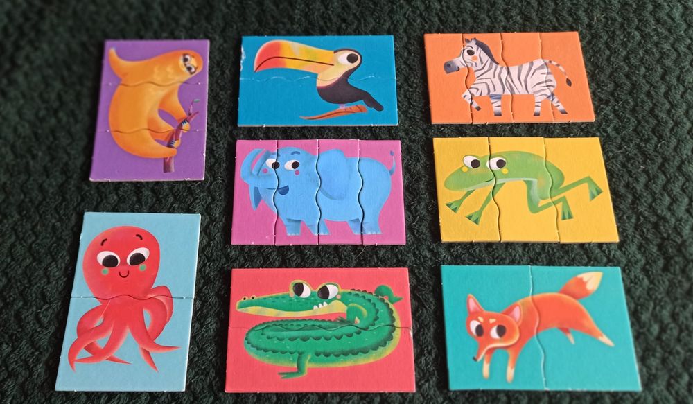 Puzzle zwierzaki clementoni, ukladanka