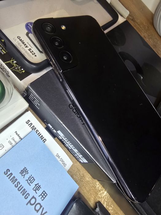 Samsung Galaxy s 22+ plus самсунг phantom black чёрный 2 сим dual sim