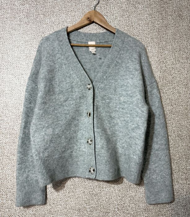 Теплий вовняний кардиган H&M