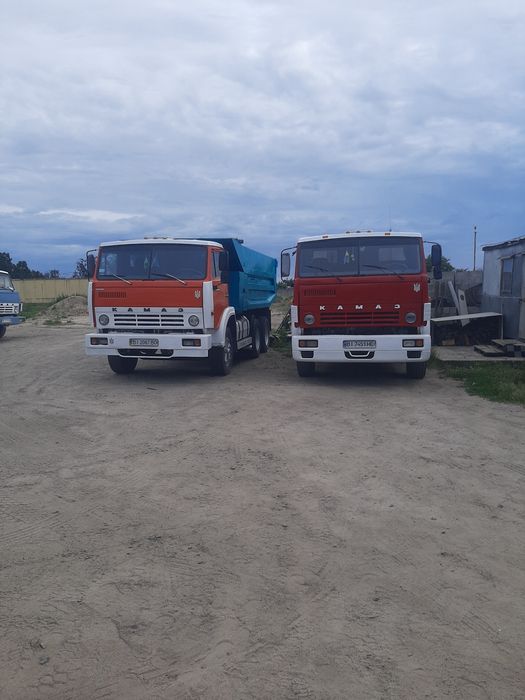 Доставка самоскидом Камаз від 1 до 12 тонн