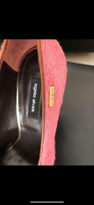 Sapatos salto alto Egidio Alves