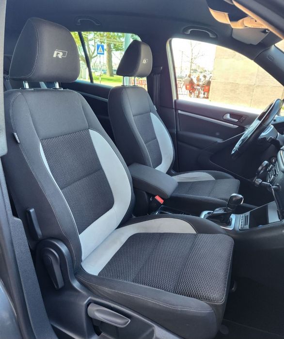 119.000 KM VW TIGUAN  2.0  TURBO 4 MOTION SPORT 210 CV R LINE  gasolina e gpl  dístico verde de garagem