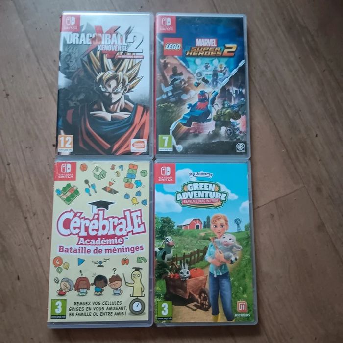 Nintendo Switch com Comando Pro e 4 Jogos