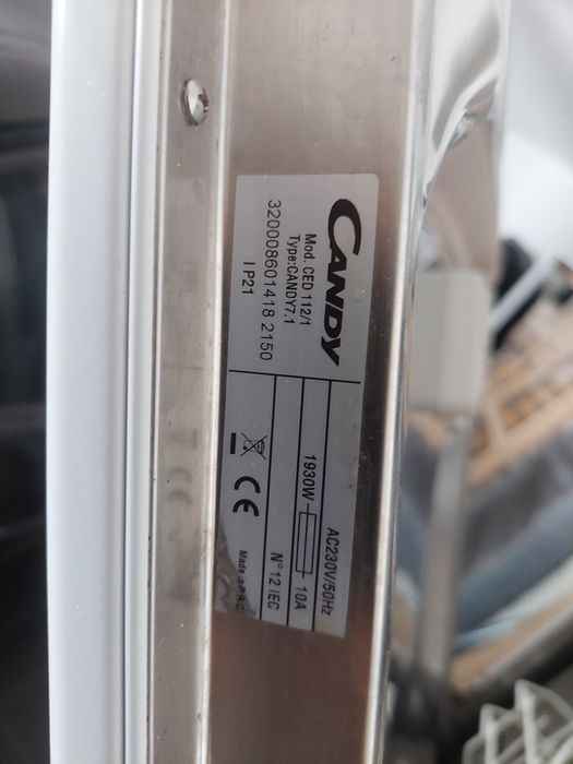 Máquina lavar loiça Candy classe A