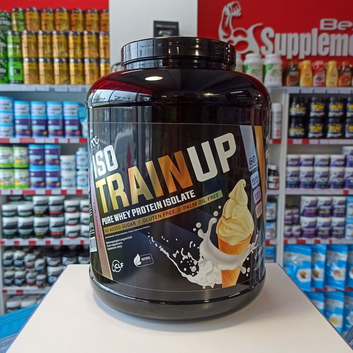 Muscle Clinic ISOtrainup 1800g Izolat Białka WPI Białko Lody Śmietankowe