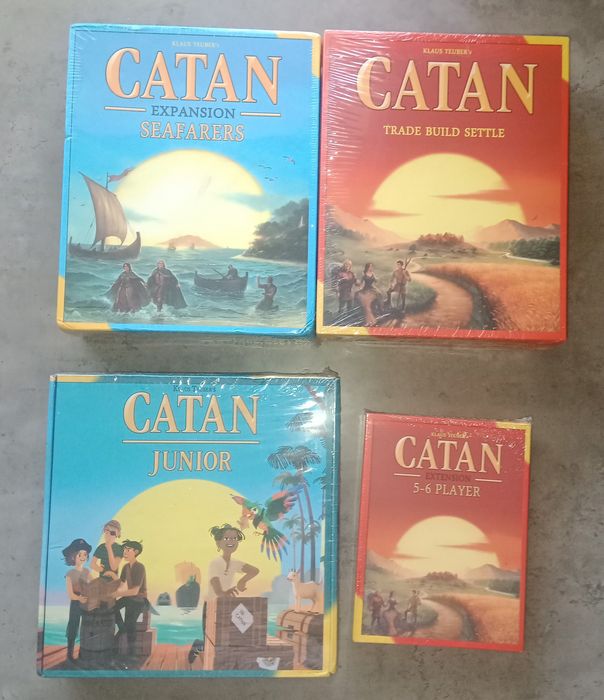 Гра настільна Catan Колонізатори , Каркассон, Діксіт, Tickrt to ride