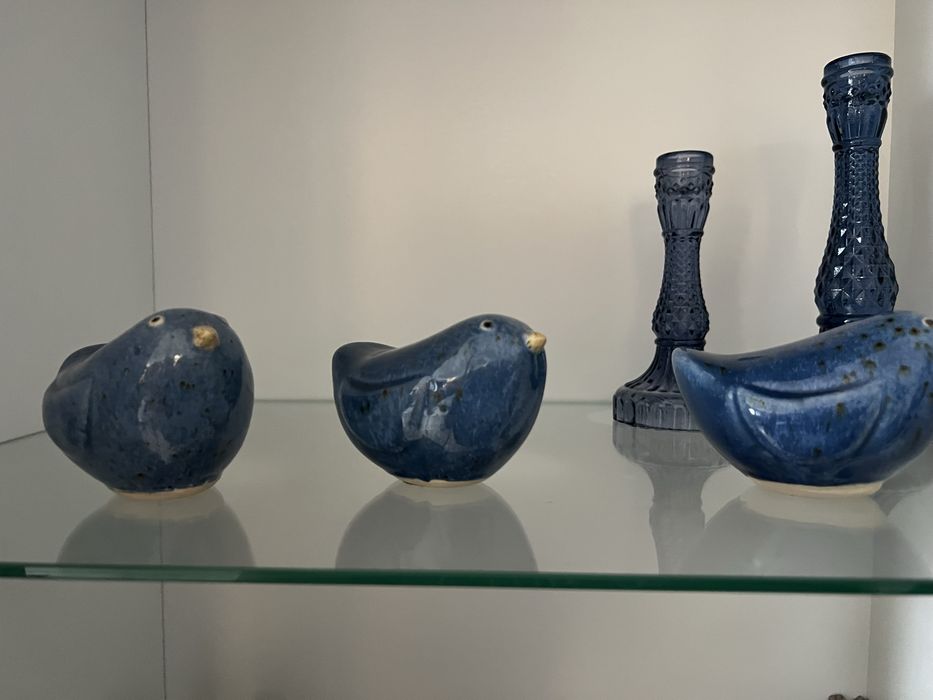 Ptaszki 3 szt rękodzieło